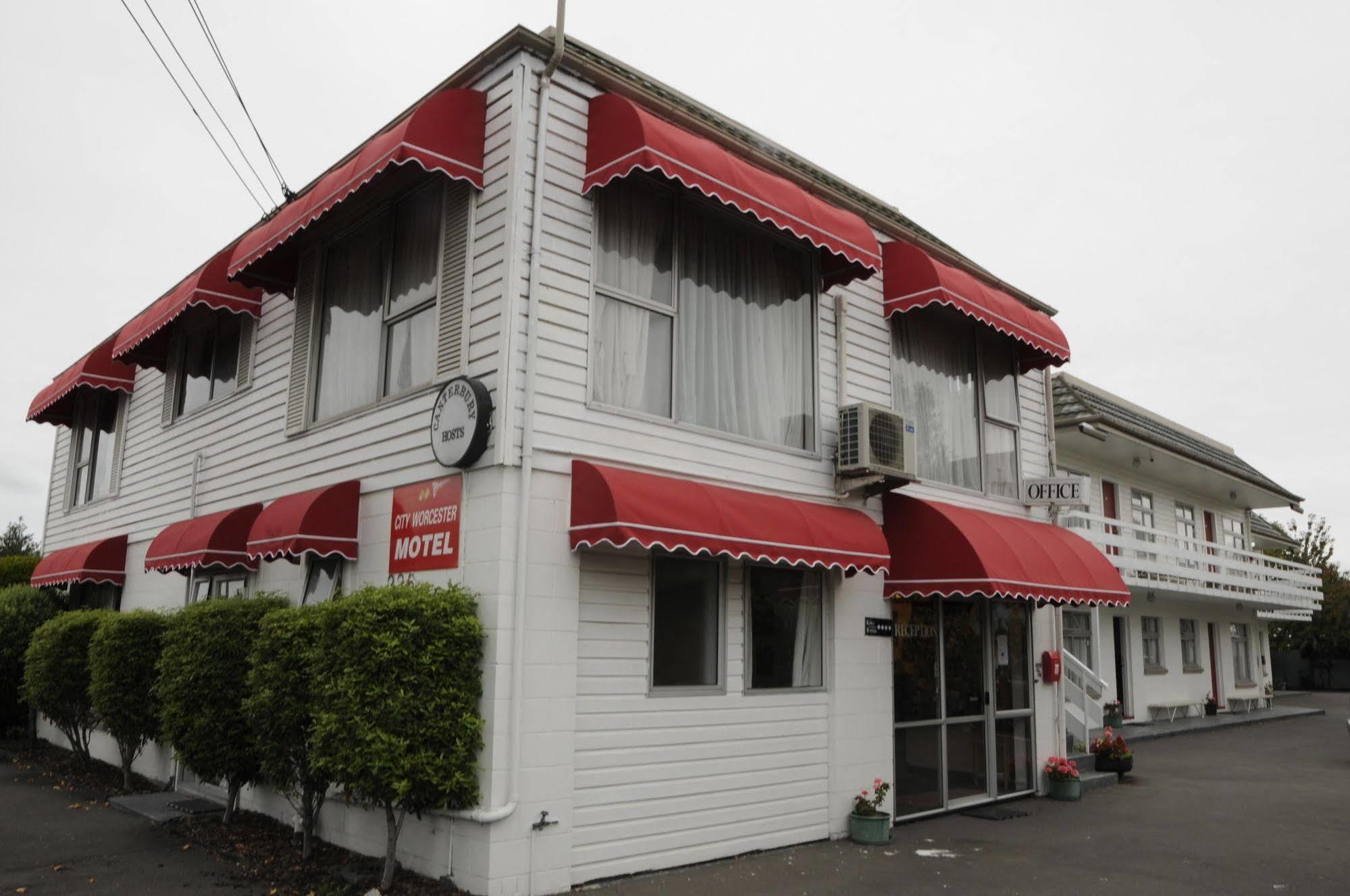 City Worcester Motel ไครสต์เชิร์ช ภายนอก รูปภาพ